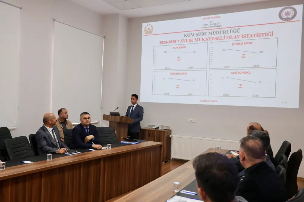 AĞUSTOS AYI TOPLANTISI YAPILDI