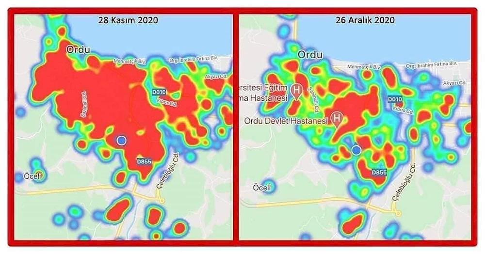 BİR AYLIK DEĞİŞİM