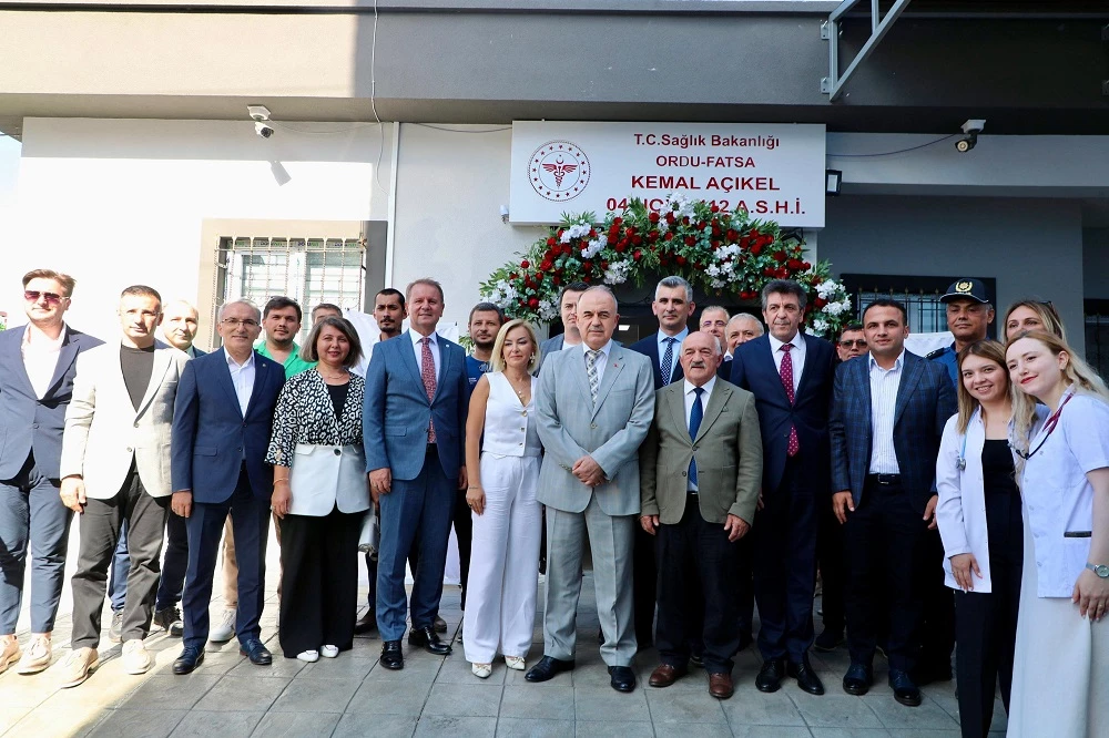 112  ACİL SAĞLIK HİZMETLERİ İSTASYONU AÇILDI